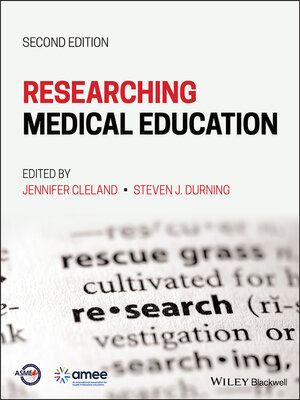 cover image of Researching Medical Education